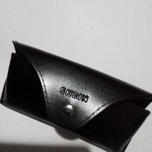 Seeing Eyeglasses Empty Case Black Vintage Cas4